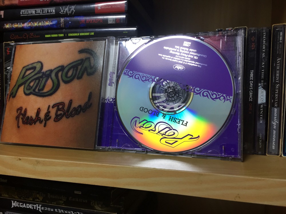 Poison Flesh And Blood Cd Photo Metal Kingdom