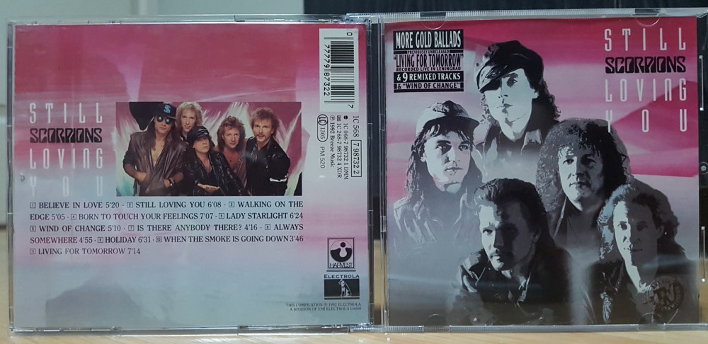 Scorpions - Still Loving You CD Photo
