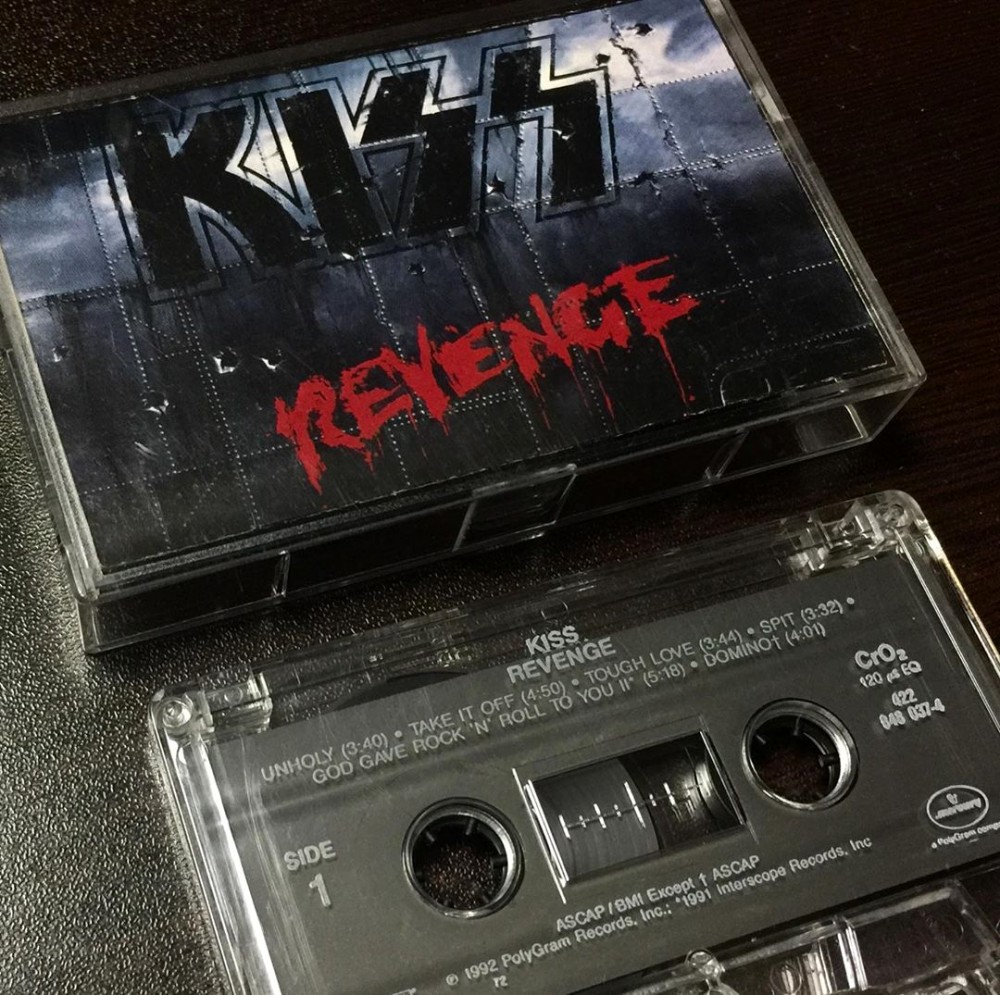 Kiss - Revenge Cassette Photo