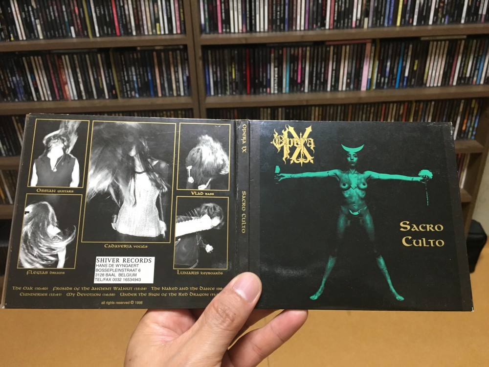 Opera IX - Sacro Culto CD Photo