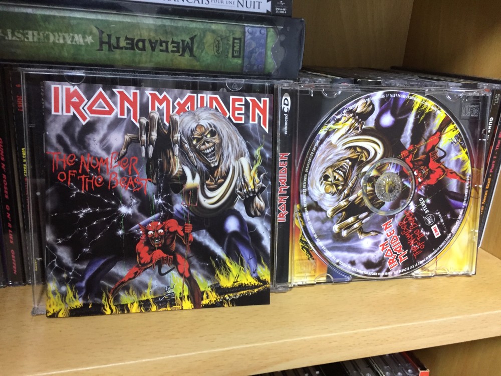 Iron Maiden - The Number of the Beast CD Photo