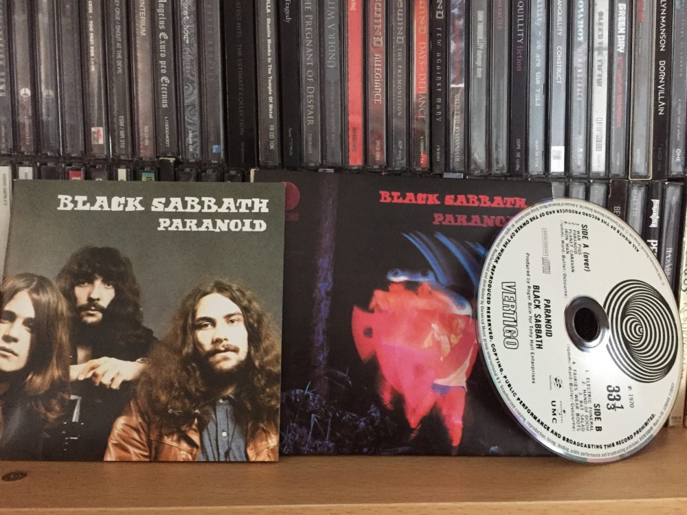 Black Sabbath Paranoid Cd Photo Metal Kingdom