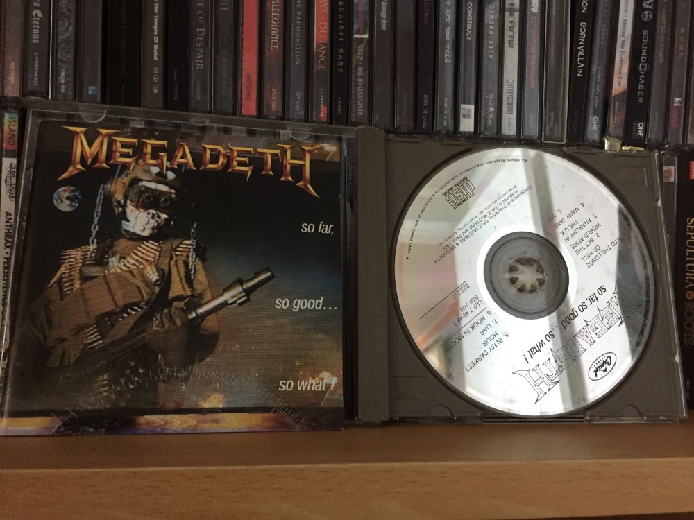 Megadeth - So Far, So Good... So What! CD Photo