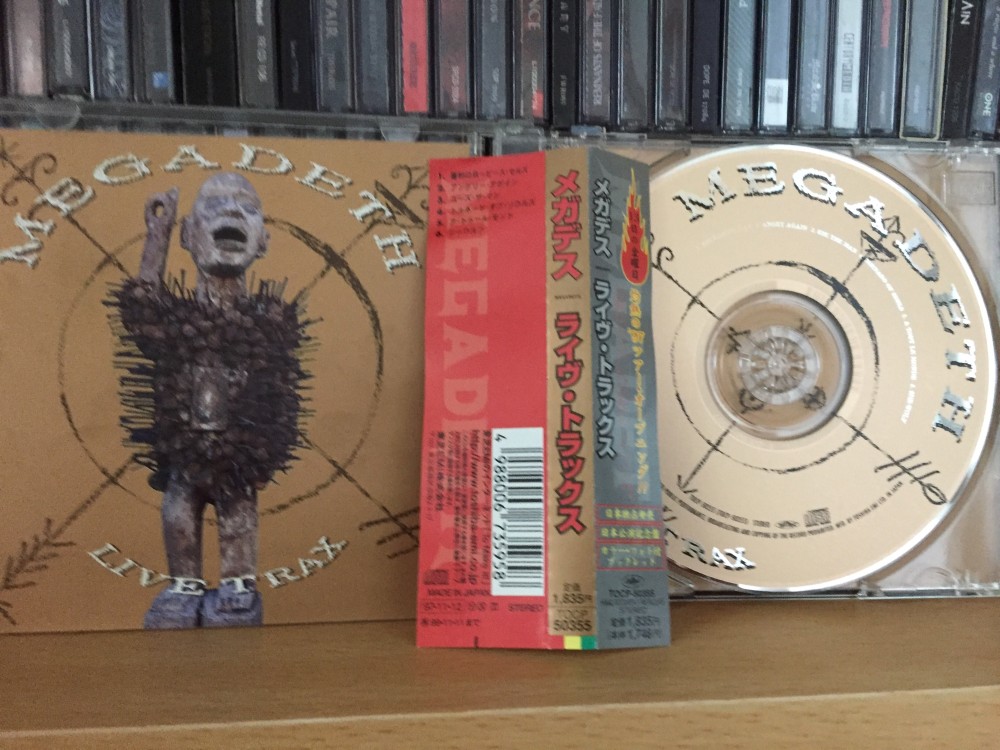 Megadeth - Live Trax CD Photo