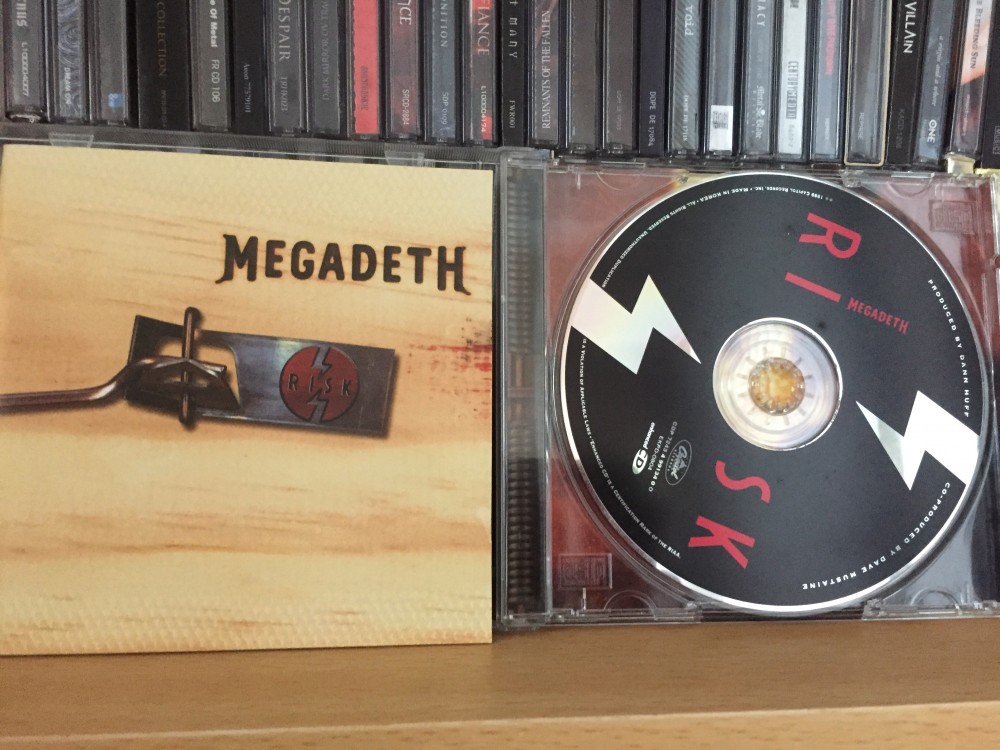 Megadeth - Risk CD Photo
