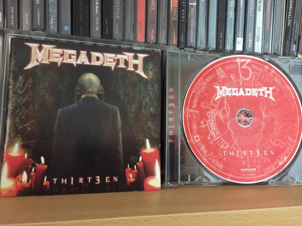 Megadeth - TH1RT3EN CD Photo