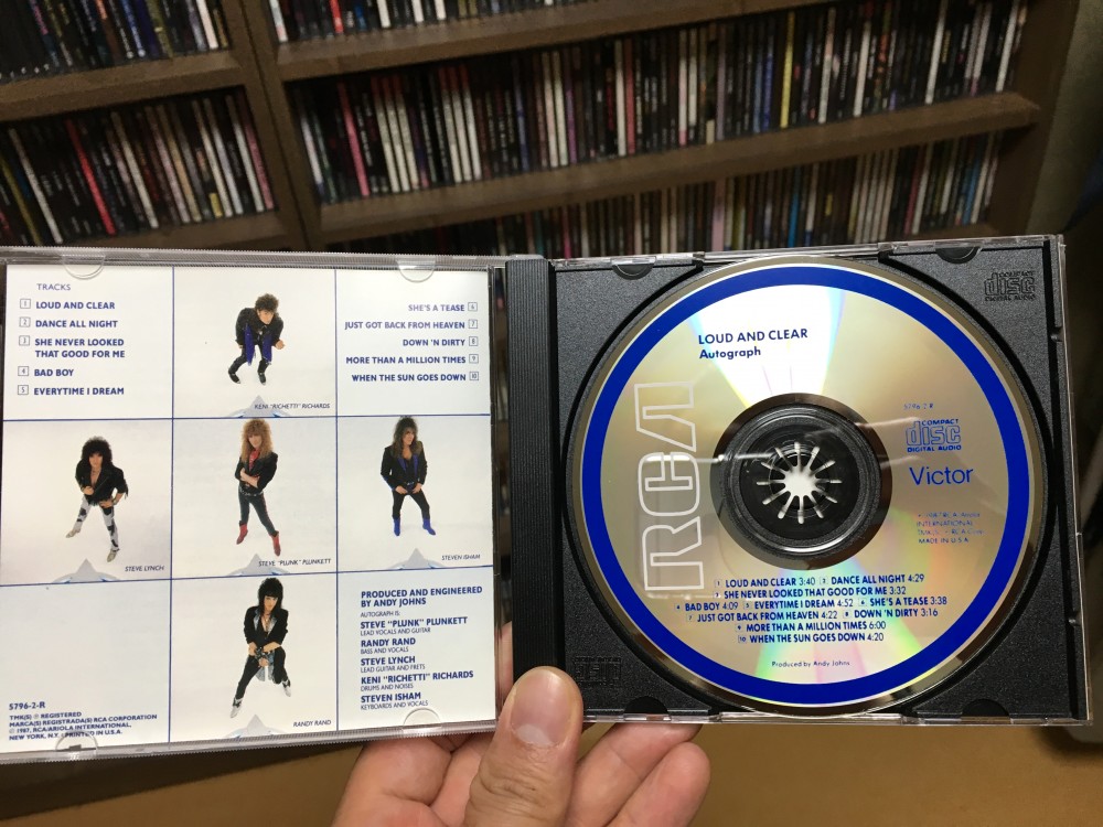 Autograph - Loud and Clear CD Photo