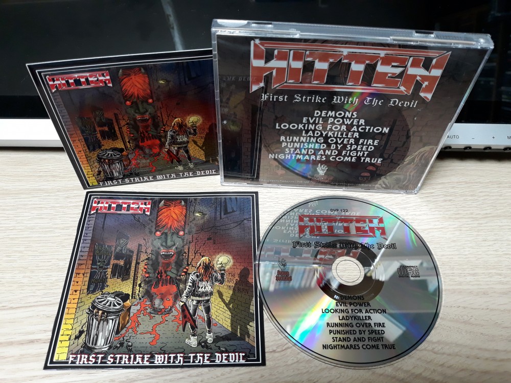 Hitten - First Strike with the Devil CD Photo