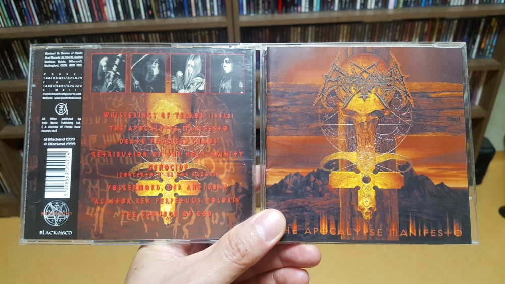 Enthroned - The Apocalypse Manifesto CD Photo