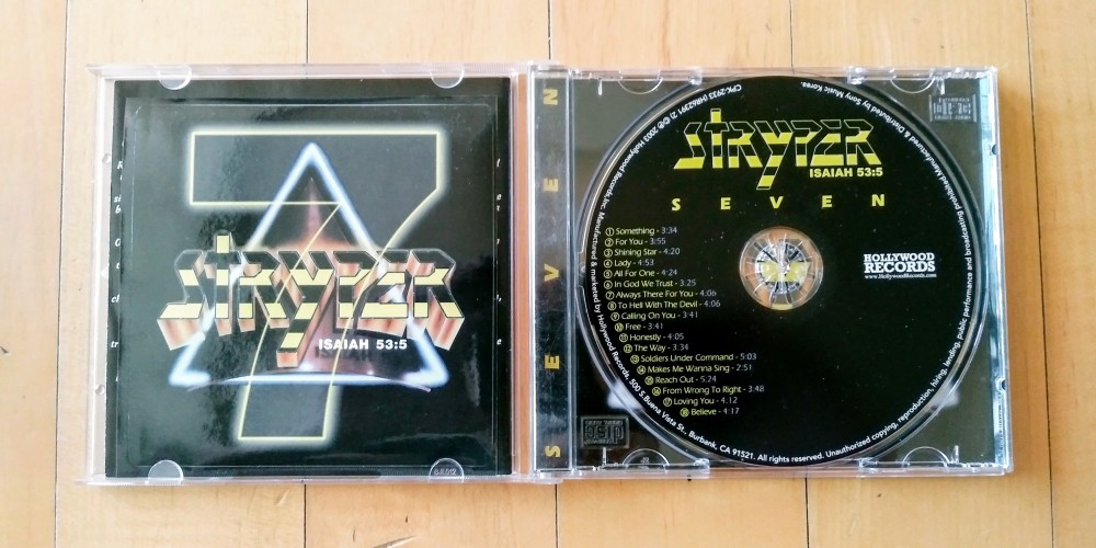 Stryper - 7 Seven the Best of Stryper CD Photo
