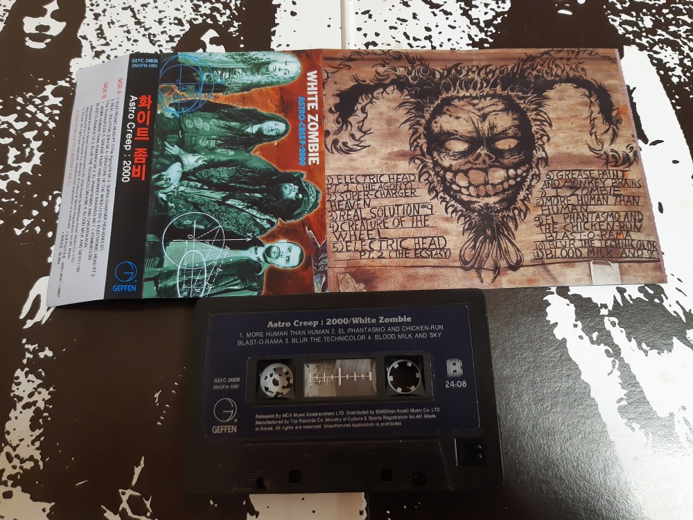 White Zombie - Astro-Creep: 2000 - Songs of Love, Destruction and Other Synthetic Delusions of the Electric Head Cassette Photo