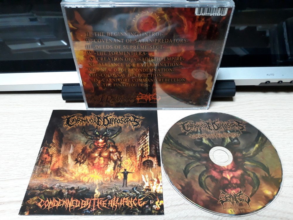 Carnivore Diprosopus - Condemned by the Alliance CD Photo