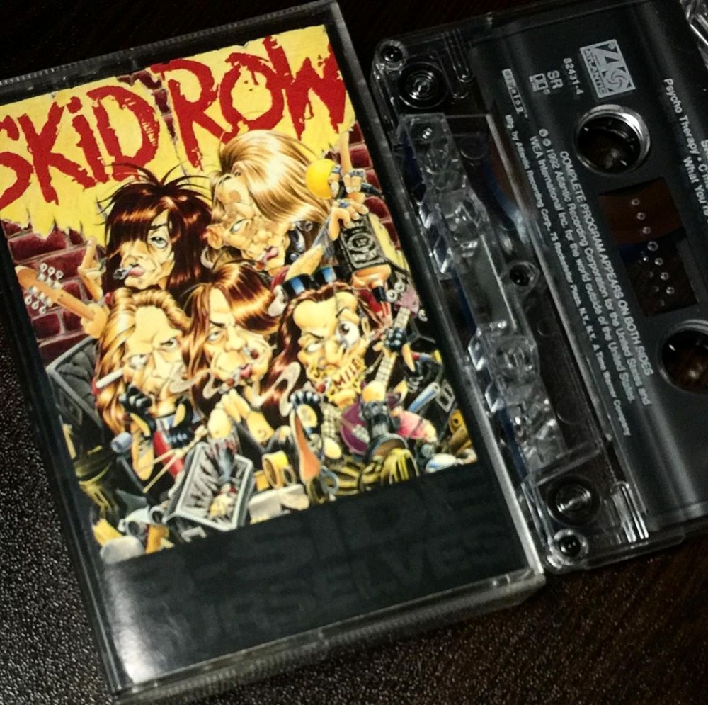 Skid Row - B-Sides Ourselves Cassette Photo