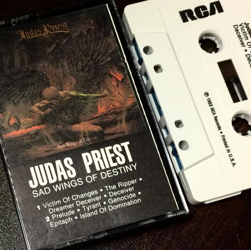 Judas Priest - Sad Wings of Destiny Cassette Photo
