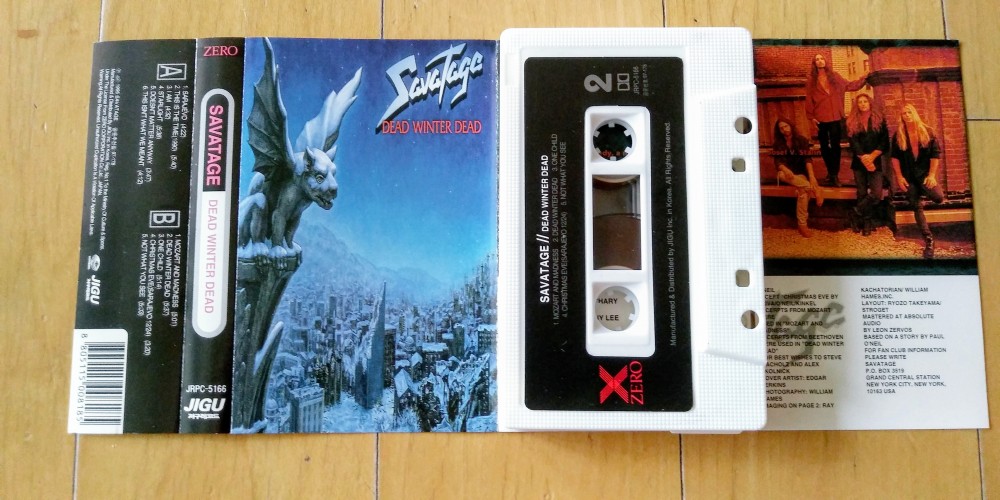 Savatage - Dead Winter Dead Cassette Photo