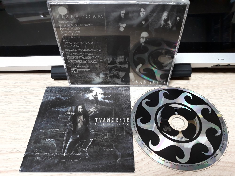 Tvangeste - Firestorm CD Photo