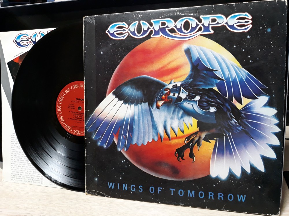 Europe - Wings of Tomorrow Vinyl Photo