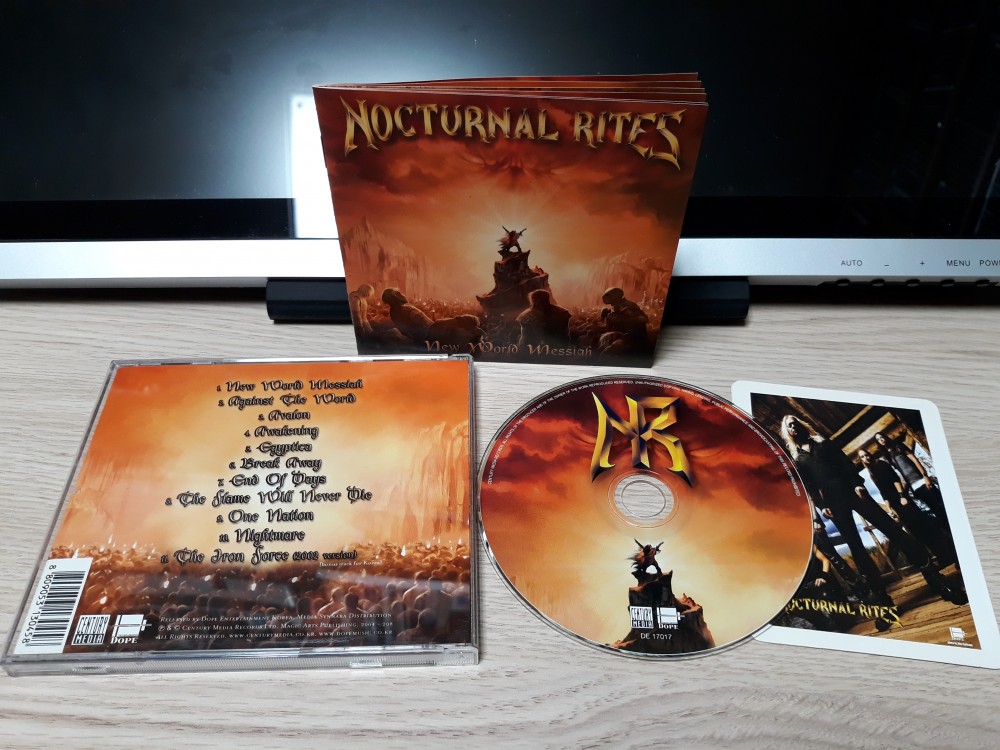 Nocturnal Rites - New World Messiah CD Photo