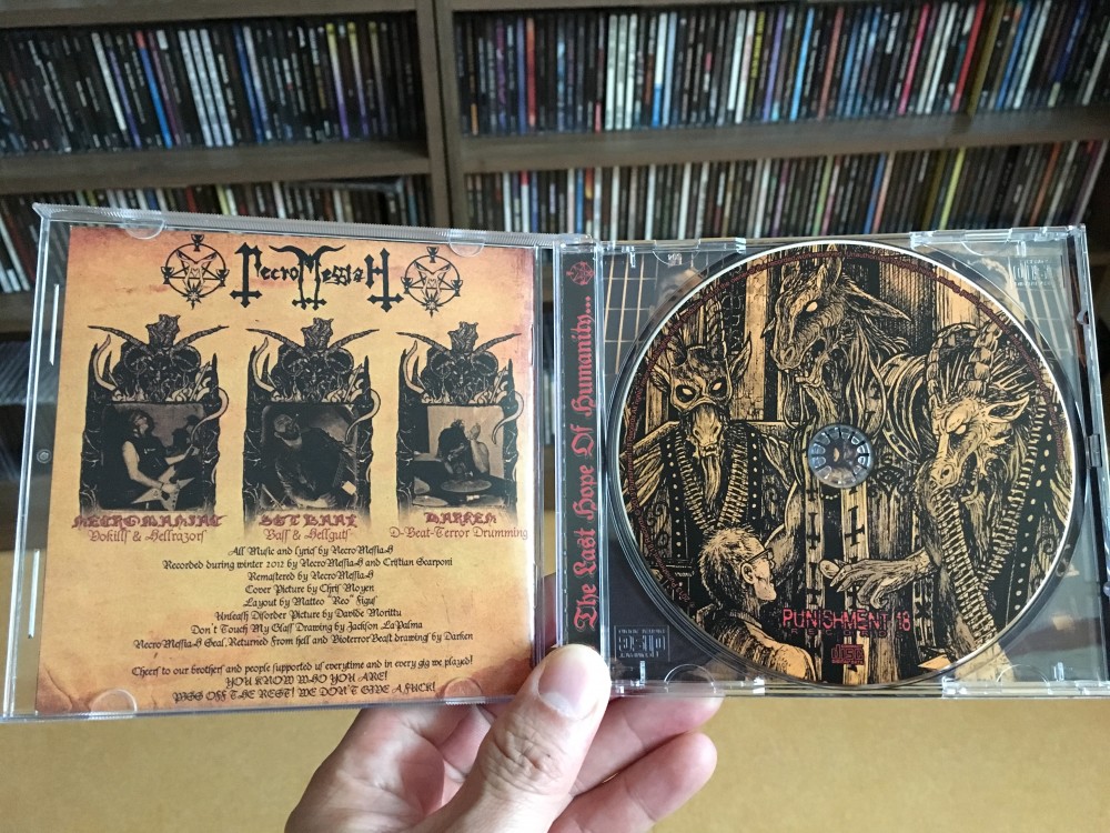 Necromessiah - The Last Hope of Humanity CD Photo