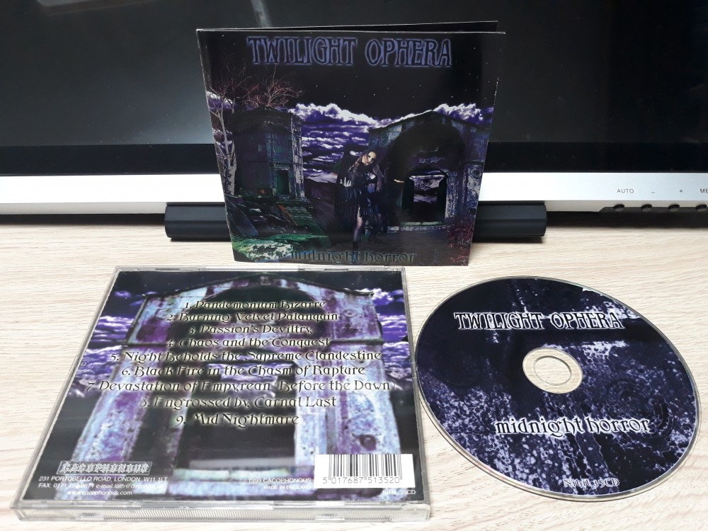 Twilight Ophera - Midnight Horror CD Photo