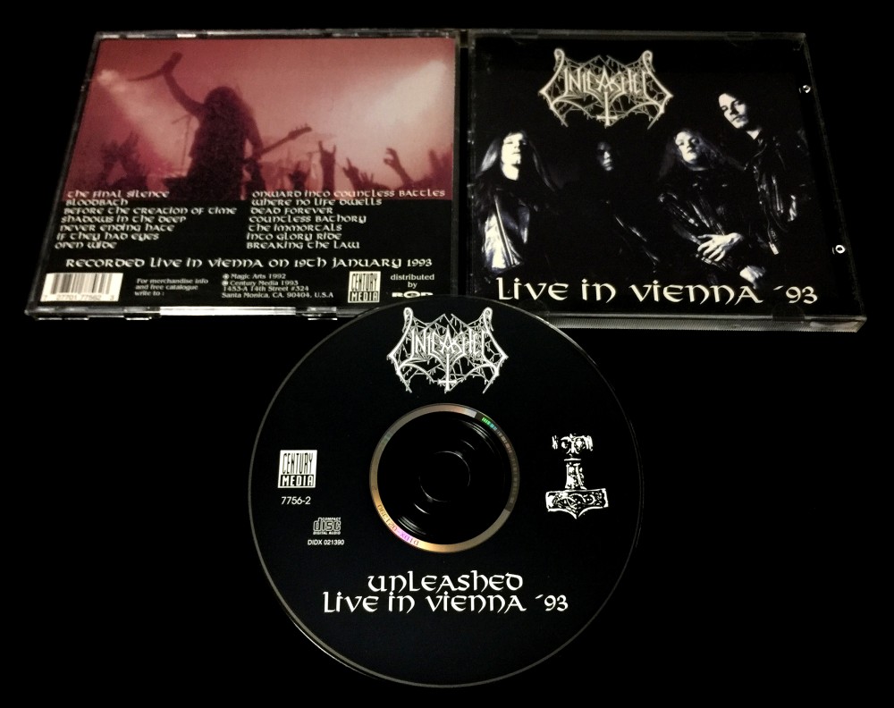 Unleashed - Live in Vienna '93 CD Photo