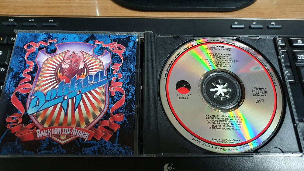Dokken - Back for the Attack CD Photo