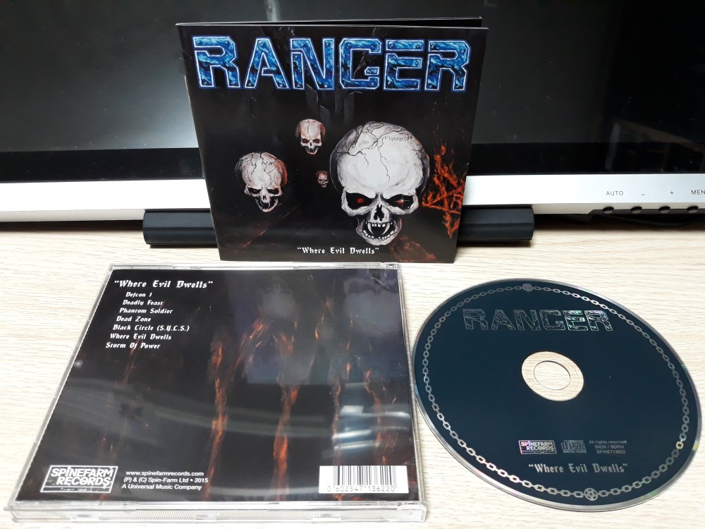 Ranger - Where Evil Dwells CD Photo