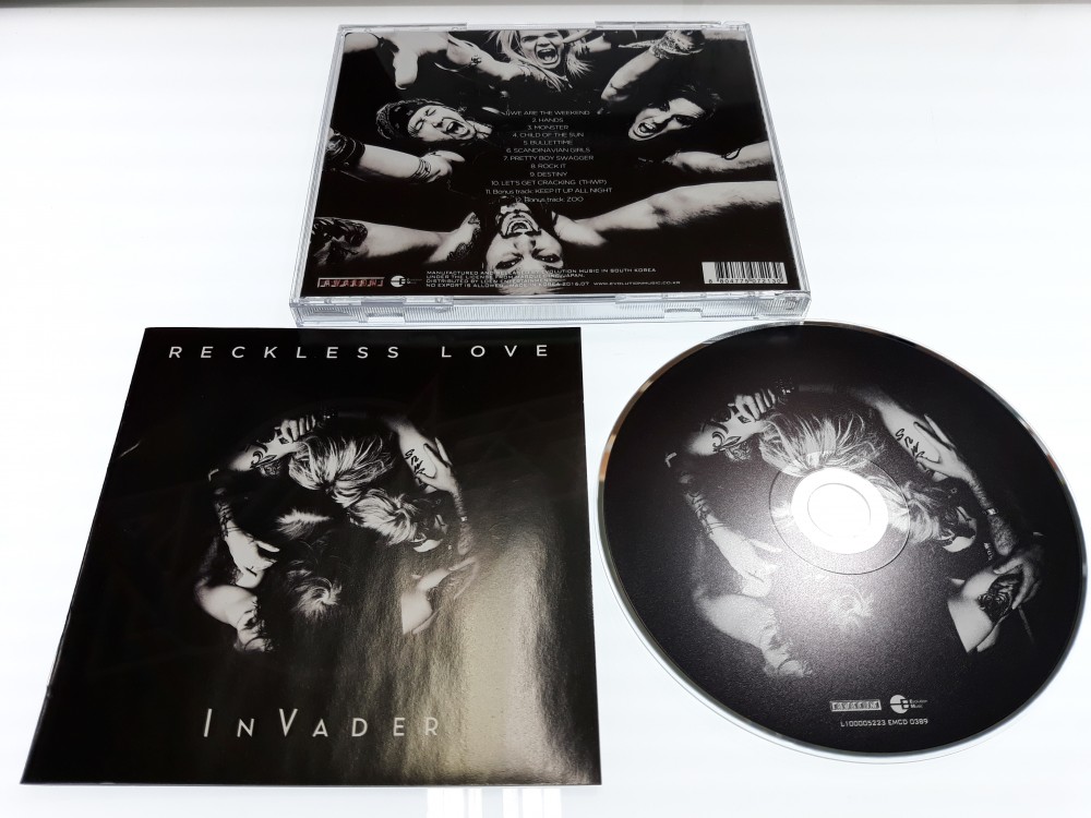 Reckless Love - InVader CD Photo