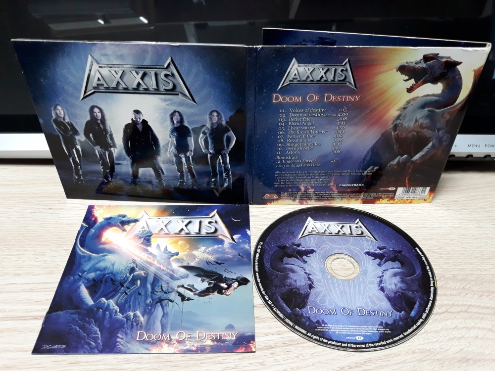 Axxis - Doom of Destiny CD Photo