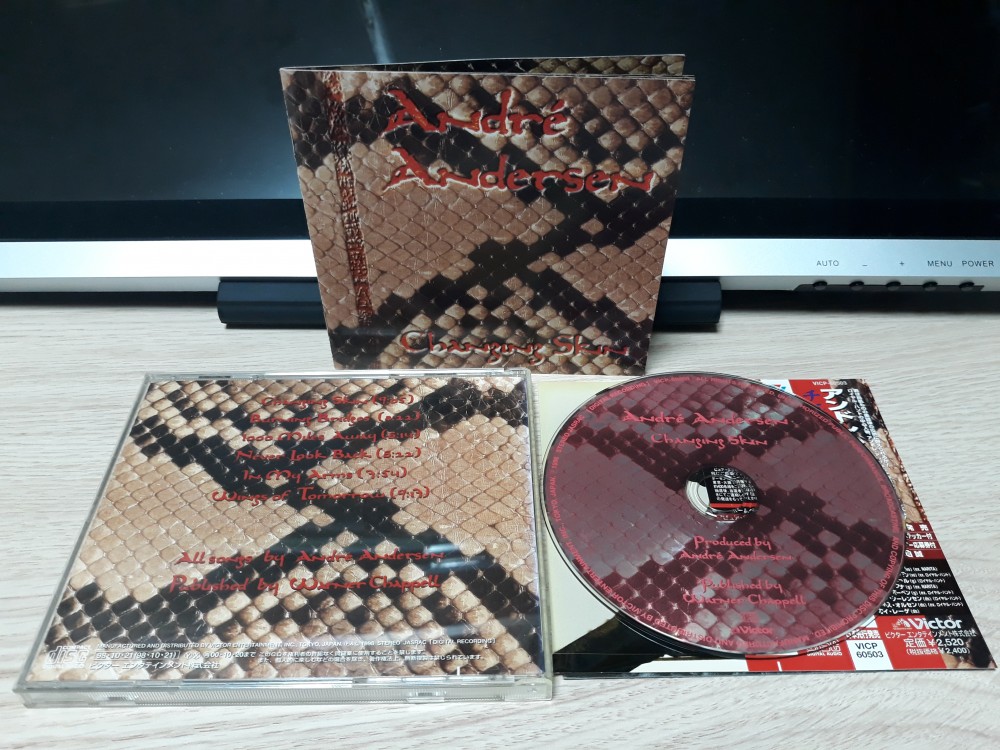André Andersen - Changing Skin CD Photo