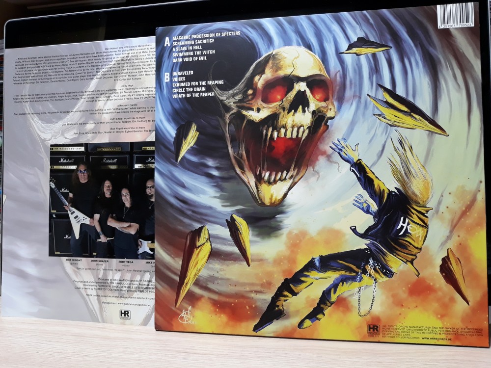 Hexx - Wrath of the Reaper Vinyl Photo