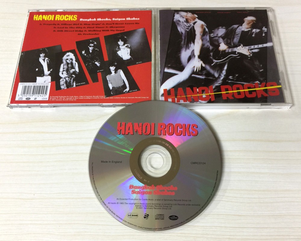 Hanoi Rocks - Bangkok Shocks, Saigon Shakes, Hanoi Rocks CD Photo