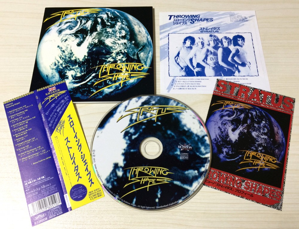 Stratus - Throwing Shapes CD Photo