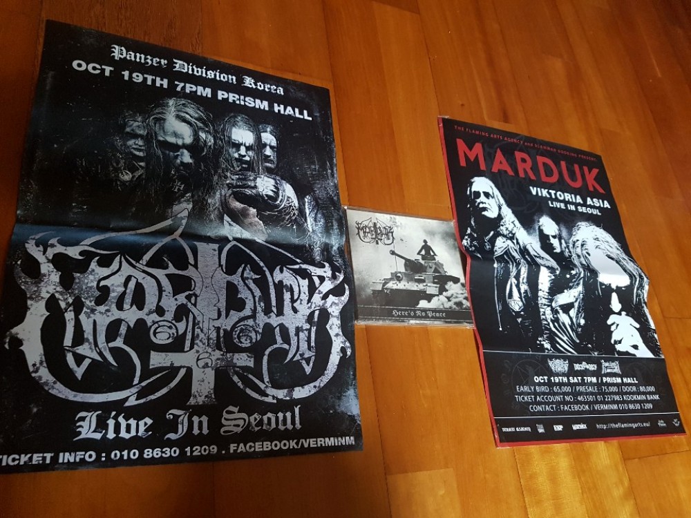 Marduk - Here's No Peace CD Photo