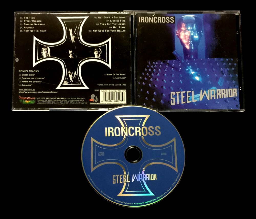 Ironcross - Steel Warrior CD Photo