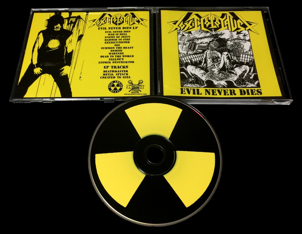 Toxic Holocaust - Evil Never Dies CD Photo