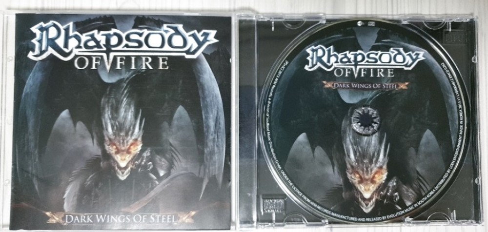 Rhapsody of Fire - Dark Wings of Steel CD Photo