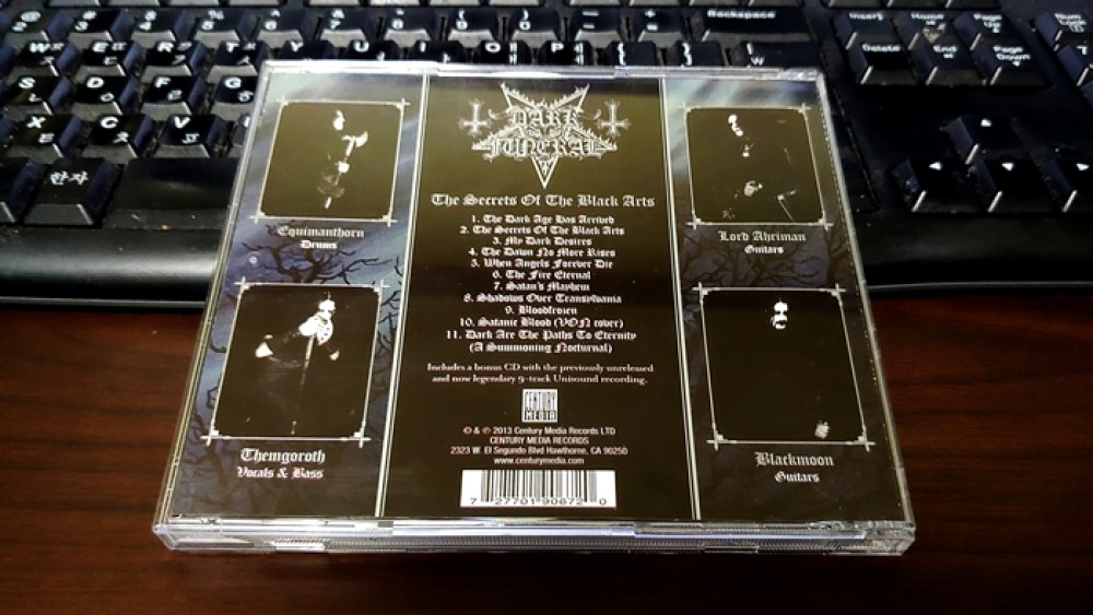 Dark Funeral - The Secrets of the Black Arts CD Photo