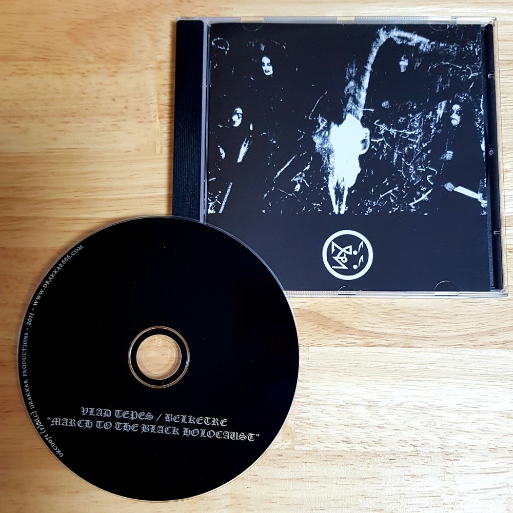 Vlad Tepes / Belketre - March to the Black Holocaust CD Photo