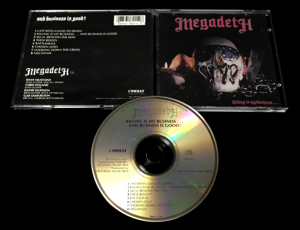 Megadeth - Killing Is My Business... And Business Is Good CD Photo