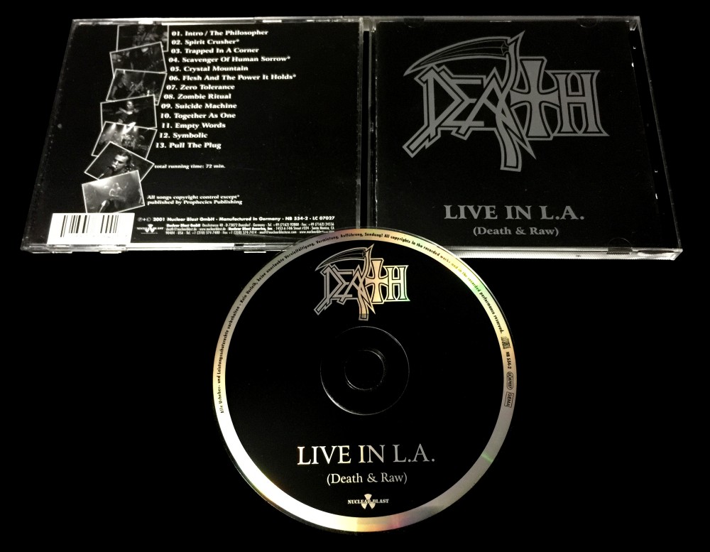 Death - Live in L.A. (Death & Raw) CD Photo