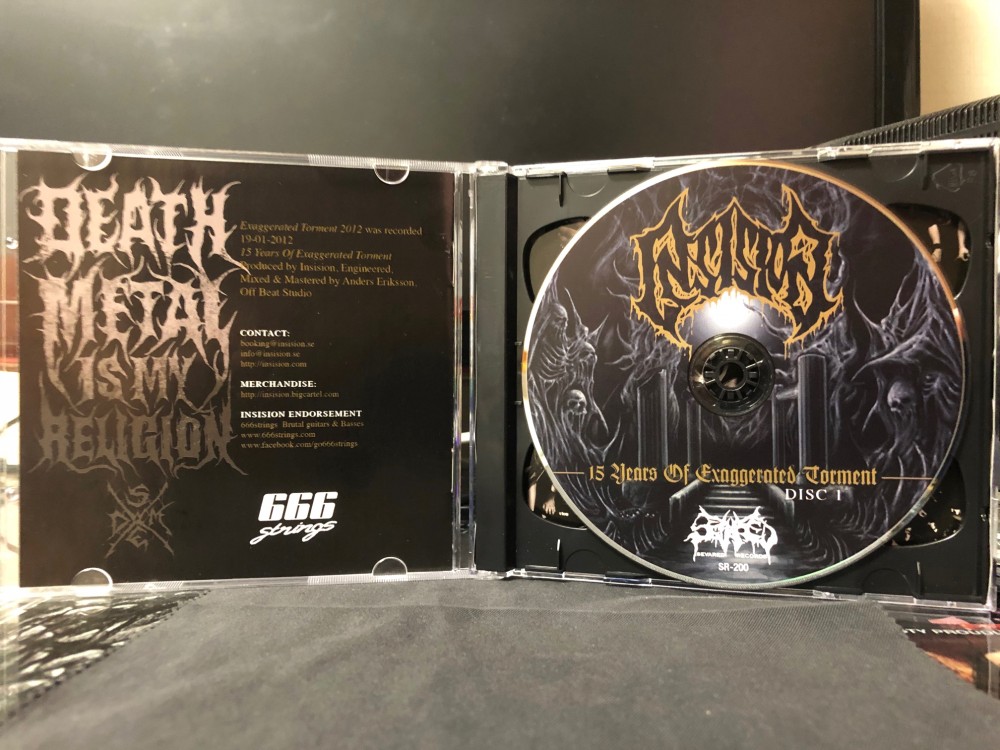 Insision - 15 Years of Exaggerated Torment CD Photo