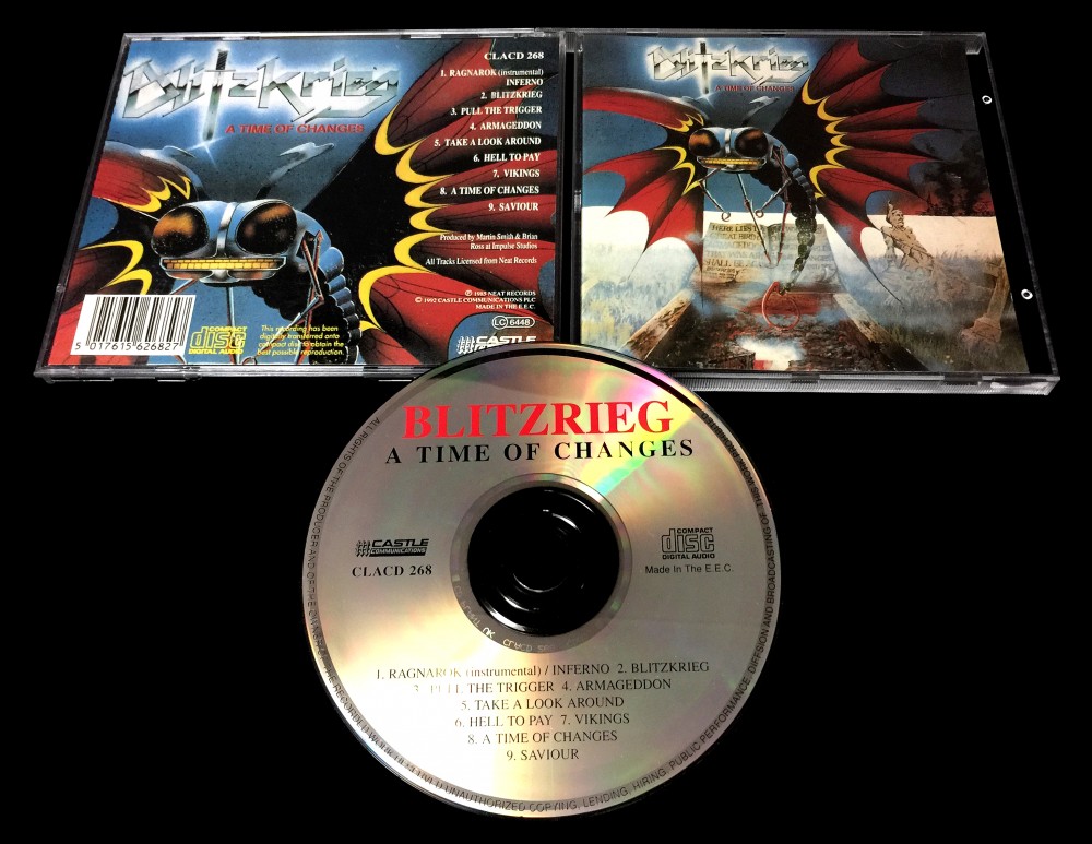 Blitzkrieg - A Time of Changes CD Photo