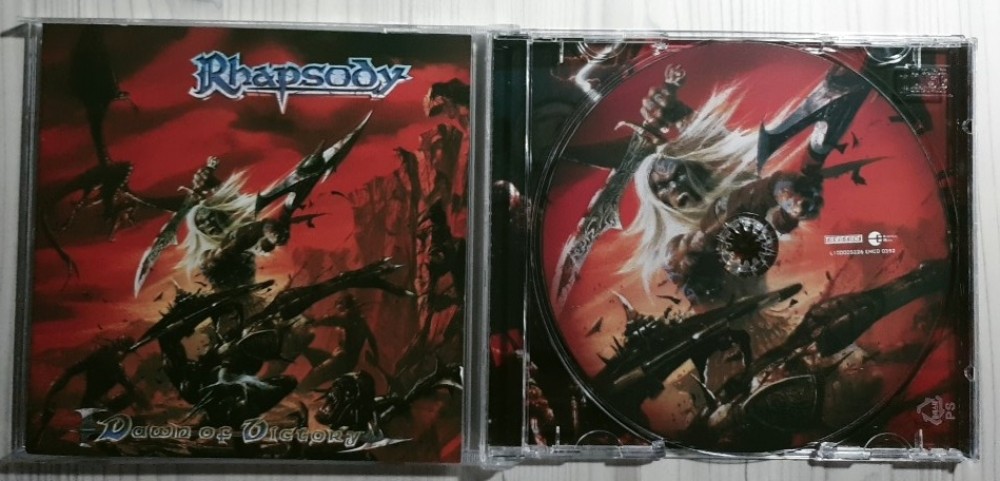 Rhapsody - Dawn of Victory CD Photo
