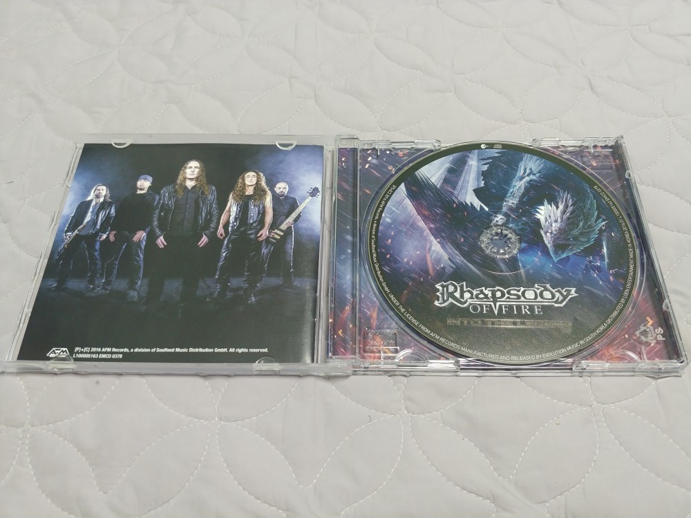 Rhapsody of Fire - Into the Legend CD Photo