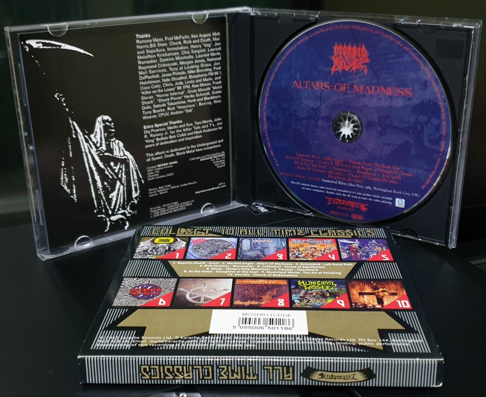 Morbid Angel - Altars of Madness CD Photo