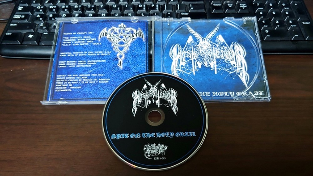 Master of Cruelty - Spit on the Holy Grail CD Photo