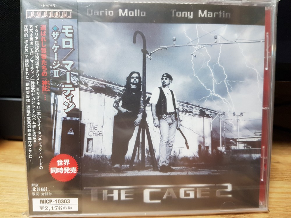 Dario Mollo & Tony Martin - The Cage 2 CD Photo