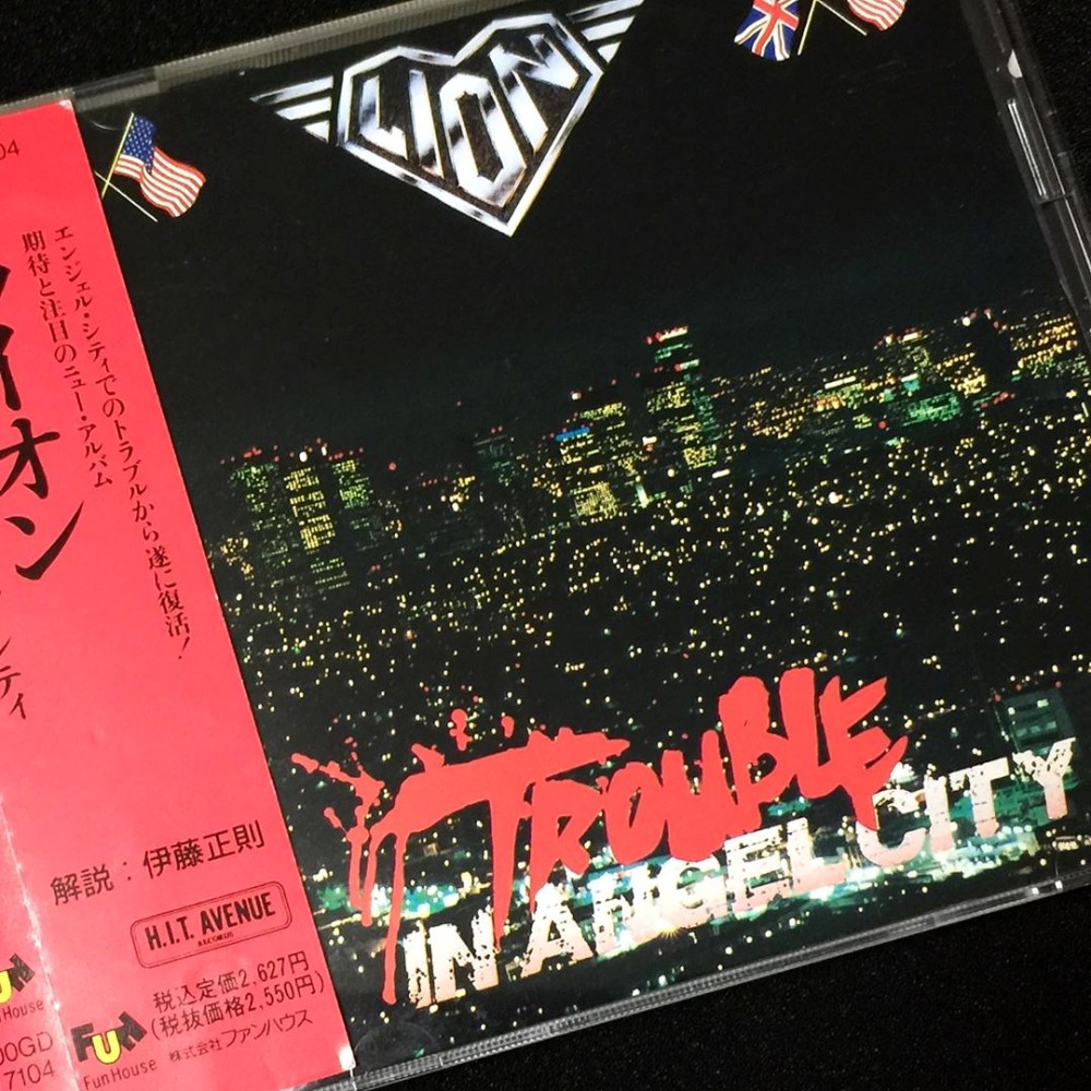 Lion - Trouble in Angel City CD Photo
