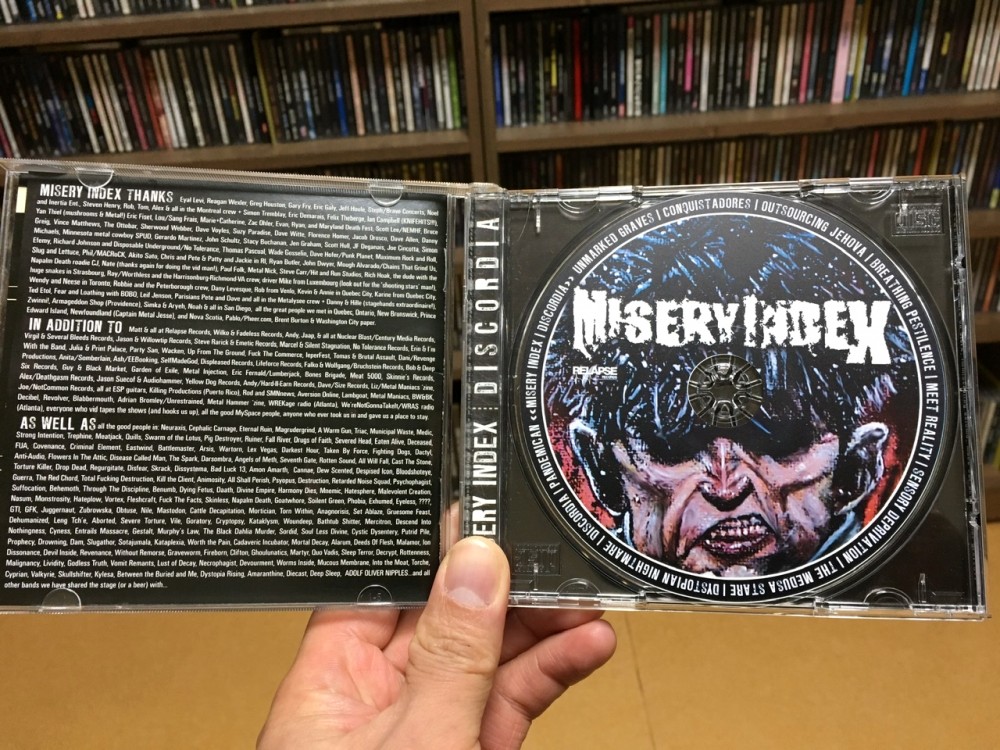 Misery Index - Discordia CD Photo